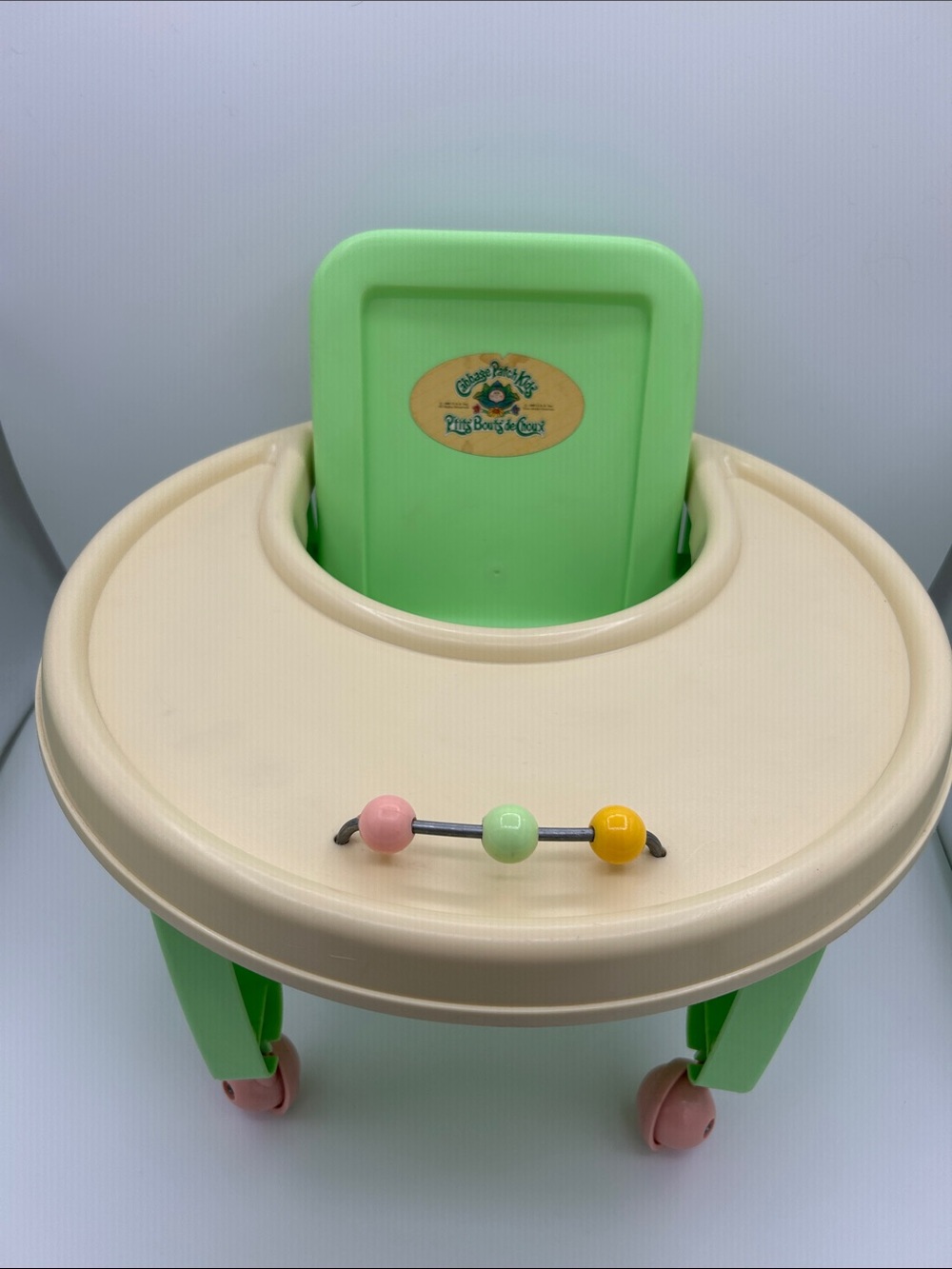 Vintage 1986 Cabbage Patch Kids Coleco Infant Walker Chair